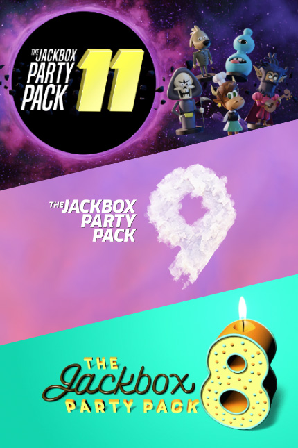 Jackbox Party Pack 8, 9, 11